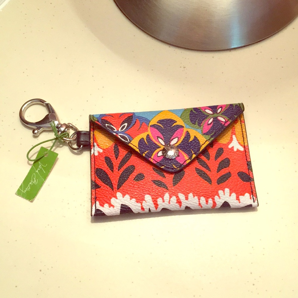 Vera Bradley envelope keychain
